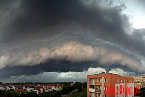 Uwaga na silne burze z gradem