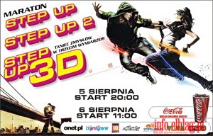 5 godzin taca podczas maratonu filmowego Step Up