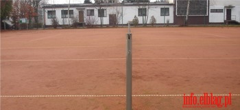 Turniej tenisowy na kortach przy Agrykola