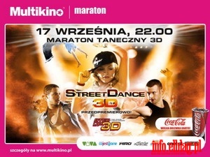 Ju dzisiaj przedpremierowy pokaz filmu STREET DANCE 3D