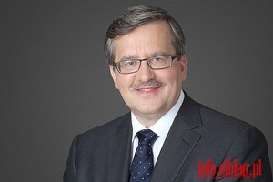 Prezydent Komorowski gratuluje nowemu prezydentowi Elblga