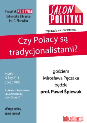 piewak w Salonie Polityki