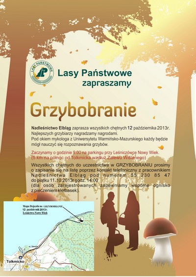 Grzybobranie z lenikami
