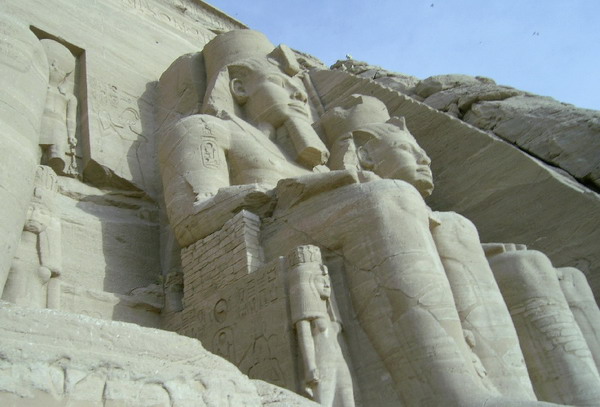 Egipt ladami Faraonw