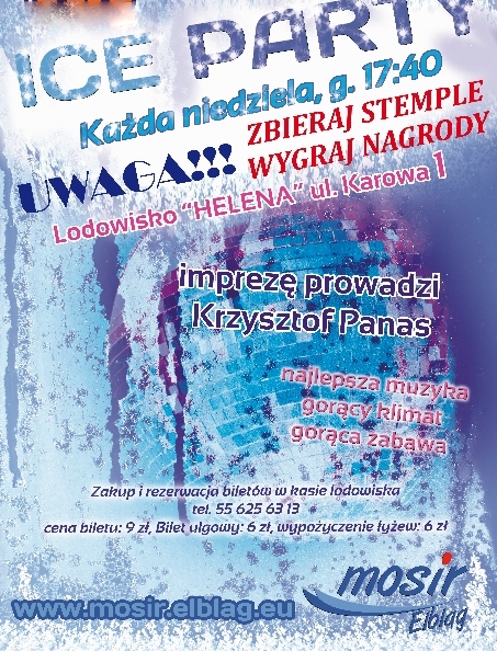 Zakoczenie Ice Party z konkursami i nagrodami