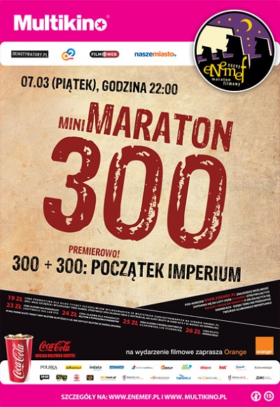 ENEMEF: Maraton 300 - wygraj bilety!