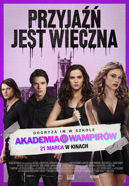  „Akademia wampirw” premierowo w kinach sieci Multikino