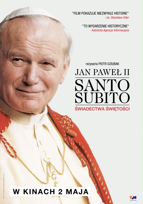 „Jan Pawe II - Santo Subito. wiadectwa witoci” na ekranach kin sieci Multikino