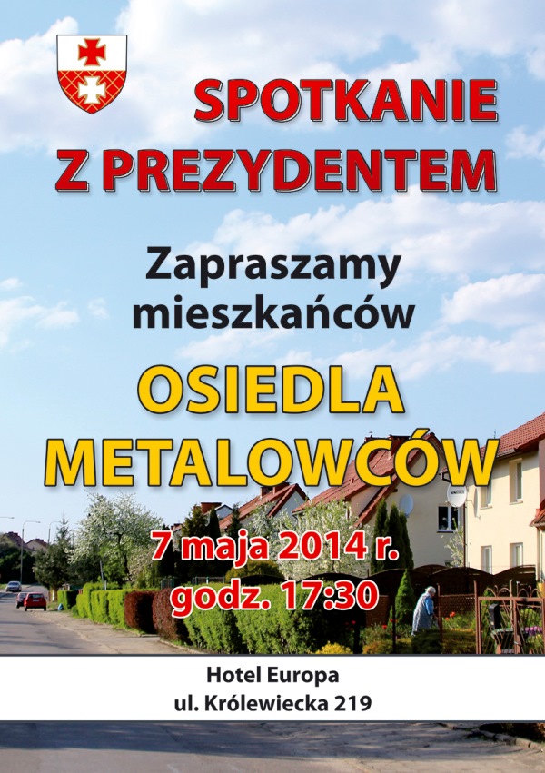 Spotkanie Prezydenta z mieszkacami osiedla Metalowcw