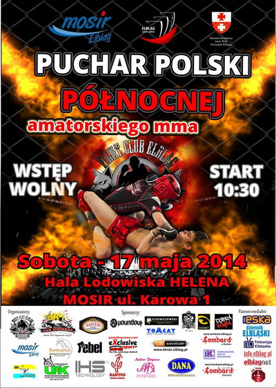 Ju w t sobot walki wspczesnych gladiatorw w Pucharze Polski Pnocnej Amatorskiego MMA