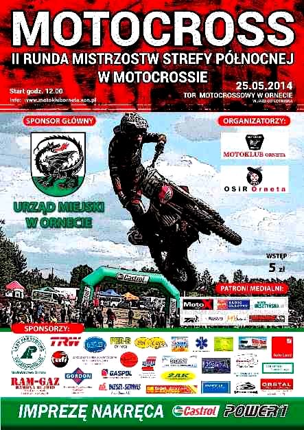 Zapraszamy na zawody motocrossowe