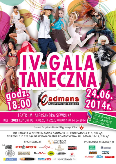 IV Gala Taneczna z Cadmans przed nami!