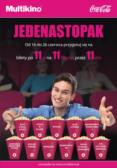 Jedenastopak w Multikinie ju od 16 czerwca!