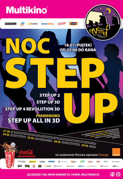 ENEMEF: Noc Step Up - wygraj bilety!