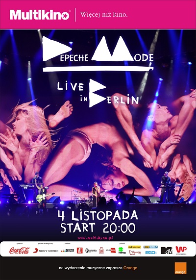 Premiera Depeche Mode Live in Berlin na Wielkim Ekranie   tylko w Multikinie! 