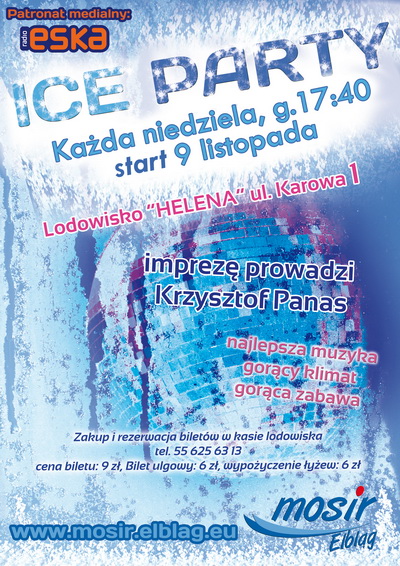Zabaw na lodowisku czas zacz