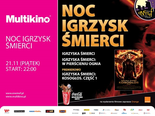 ENEMEF: Noc Igrzysk mierci – ju 21 listopada w Multikinie - wygraj bilety!