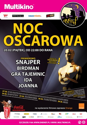 Dugo wyczekiwany ENEMEF: Noc Oscarowa z premier „Snajpera” i pokazem specjalnym „Joanny” ju 20 lutego w sieci Multikino