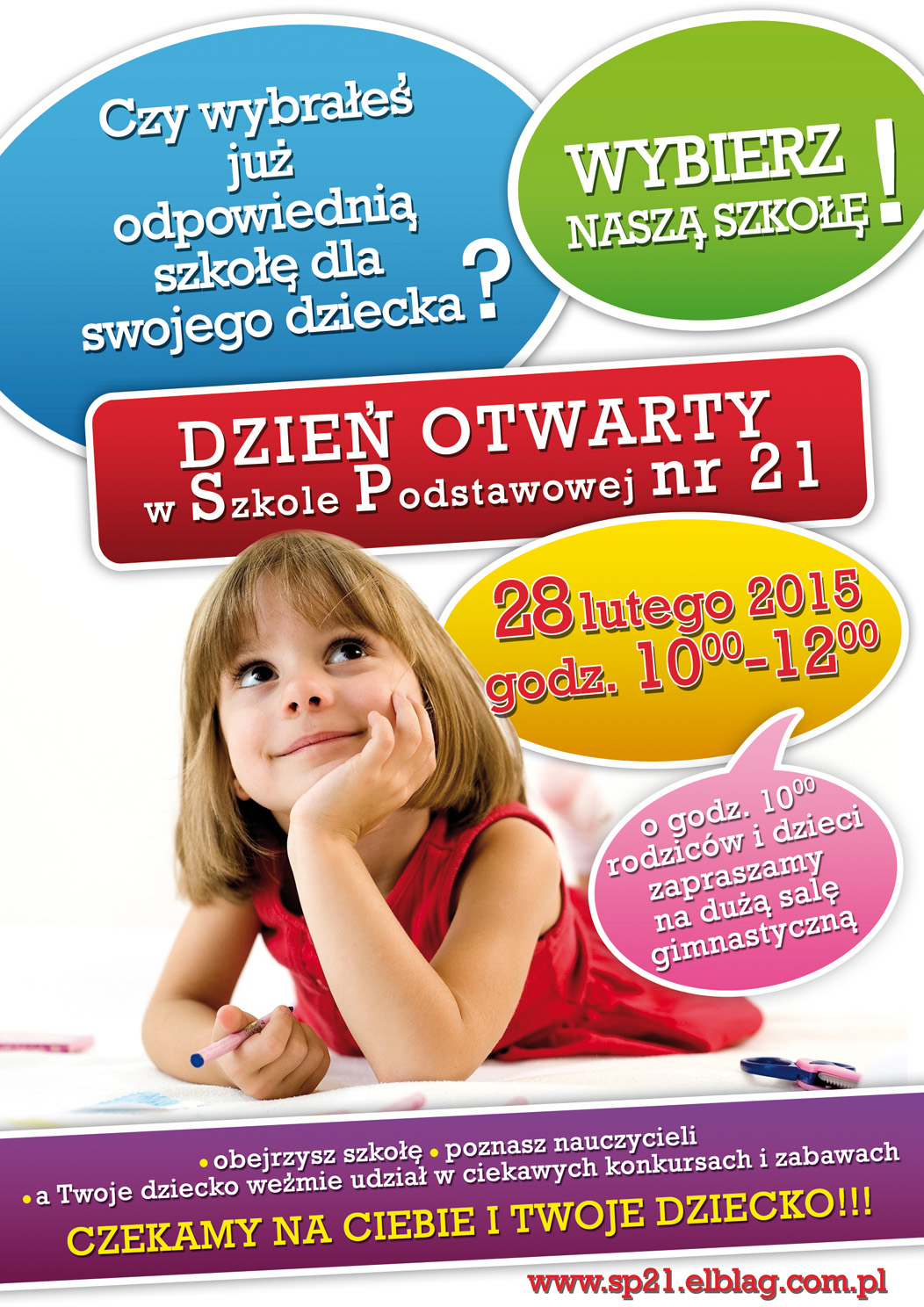 Przyjd, zobacz, zosta naszym uczniem... - Dni otwarte w SP 21