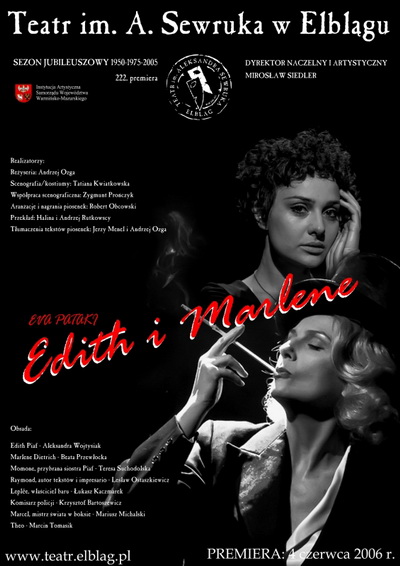 Teatr im. Aleksandra Sewruka zaprasza na  „Edith i Marlene”