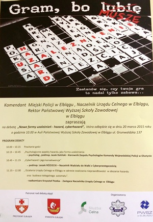 Zapraszamy do PWSZ w Elblągu na debatę o cyberhazardzie
