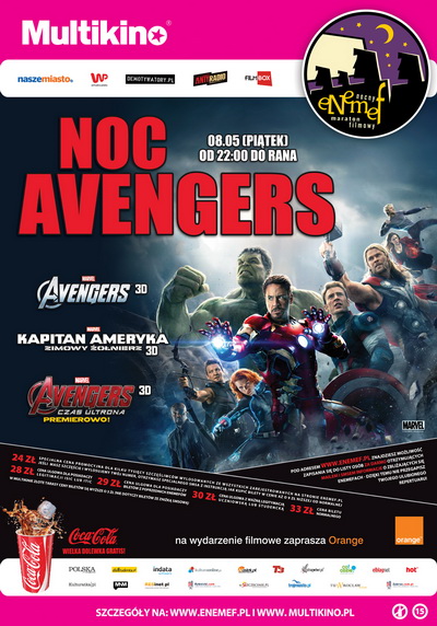 ENEMEF: Noc Avengers z premier Czasu Ultrona