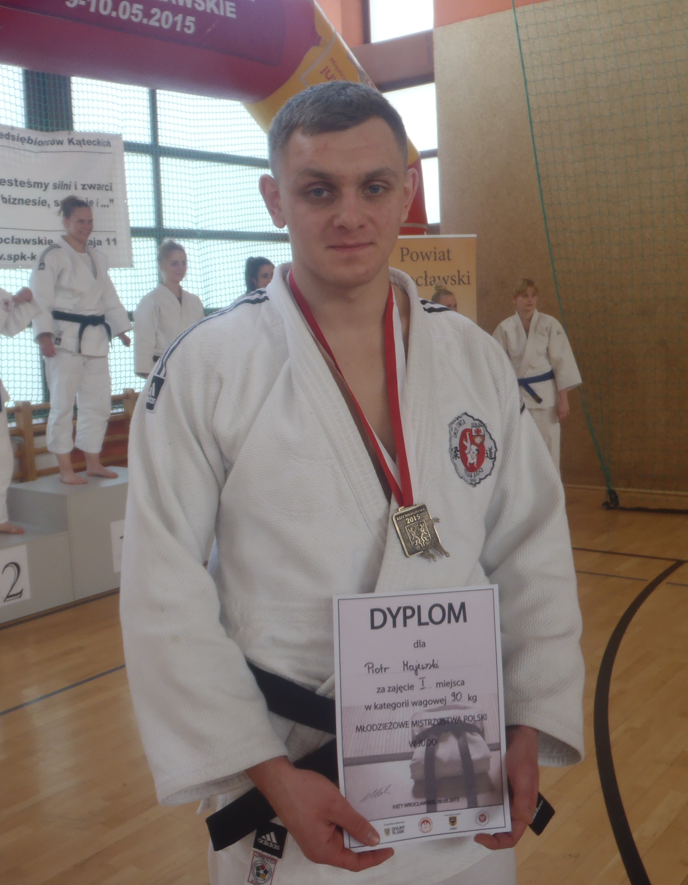 Elblanin Piotr Majewski -  Mistrzem Polski w Judo 