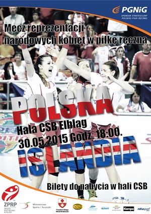 Mecz Reprezentacji Narodowych w Piłkę Ręczną Kobiet w hali CSB w Elblągu