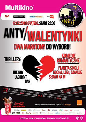 ENEMEF: Walentynki/ Antywalentynki - wygraj bilety