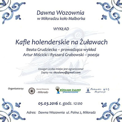 „Kafle holenderskie na Żuławach”