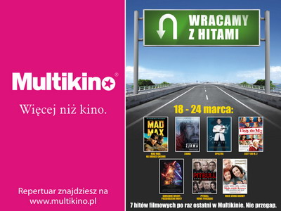 „Gwiezdne wojny: Przebudzenie Mocy” i inne hity filmowe ponownie w Multikinie - wygraj plakat