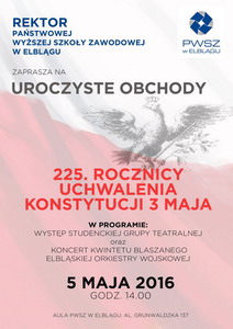 Uroczyste obchody 225. rocznicy uchwalenia Konstytucji 3 Maja