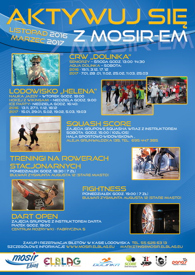 Rusza kolejny sezon akcji Aktywuj się z MOSiR-em