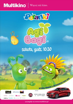 Weekendowe Poranki w Multikinie: Bodzio, Zibi i przyjaciele z Agi Bagi ponownie na duym ekranie!