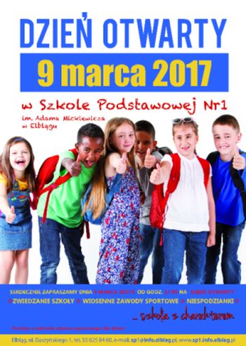 Drzwi Otwarte w SP 1 w Elblgu