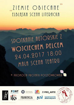 Elblska Scena Literacka – Wojciech Pelc „Ziemie obiecane”