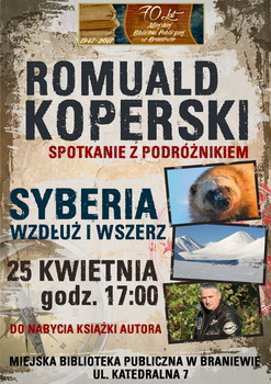 Spotkanie z podrnikiem Romualdem Koperskim