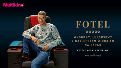Piotr ya promuje luksusowe fotele VIP w Multikinie 