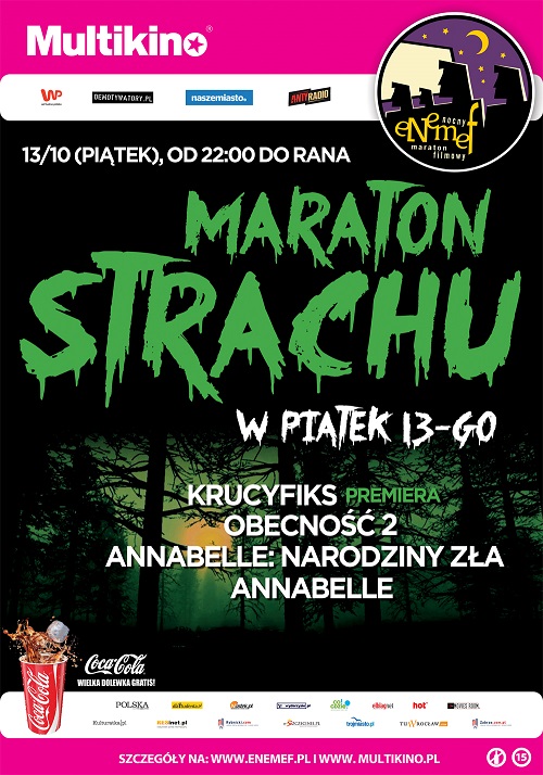 ENEMEF: Maraton Strachu z premier "Krucyfiksu"