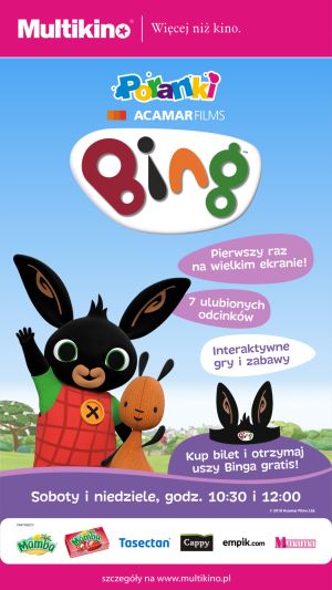 "Bing" od 6 padziernika na Porankach w Multikinie!