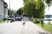 Trwa budowa mostu tymczasowego. Czy wszystko idzie zgodnie z planem?#2