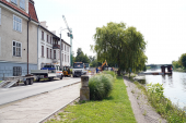 Trwa budowa mostu tymczasowego. Czy wszystko idzie zgodnie z planem?#4