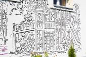 Przy SP nr 14 powstaje mural inspirowany Zatorzem#2
