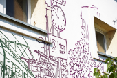 Przy SP nr 14 powstaje mural inspirowany Zatorzem#6