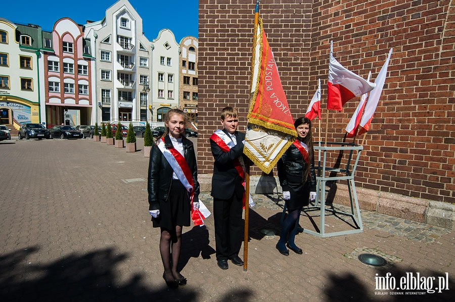 Obchody wita Konstytucji 3 maja w Elblgu , fot. 1