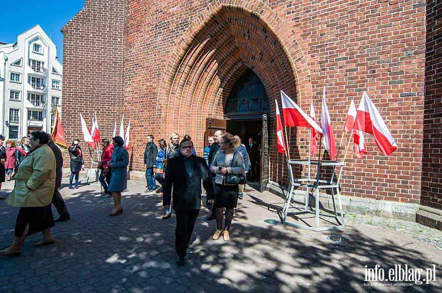 Obchody wita Konstytucji 3 maja w Elblgu , fot. 3