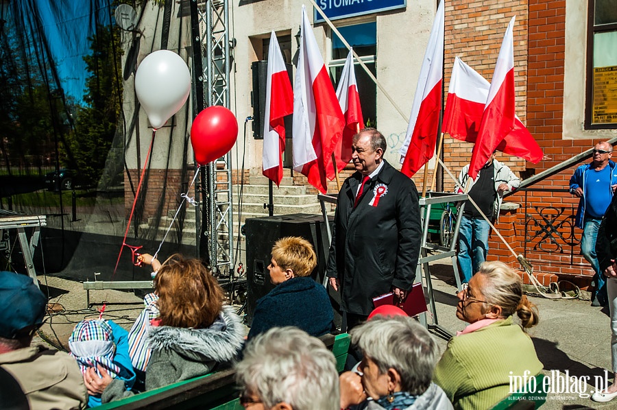 Obchody wita Konstytucji 3 maja w Elblgu , fot. 22
