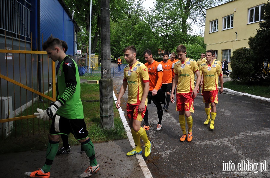 II liga: Concordia Elblg -  Legionovia Legionowo 1:2, fot. 1