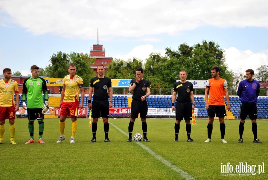 II liga: Concordia Elblg -  Legionovia Legionowo 1:2, fot. 2