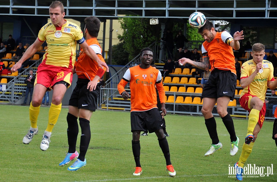 II liga: Concordia Elblg -  Legionovia Legionowo 1:2, fot. 8